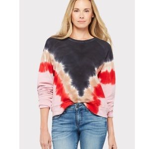 Daydreamer tie dye Varsity Crew sweatshirt